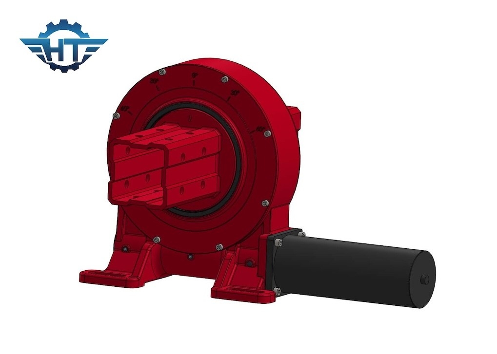 Αυτοκλείδωμα Δύο σταδίων Worm Gear Slewing Drives με αναλογία μετατροπής Slewing Drive